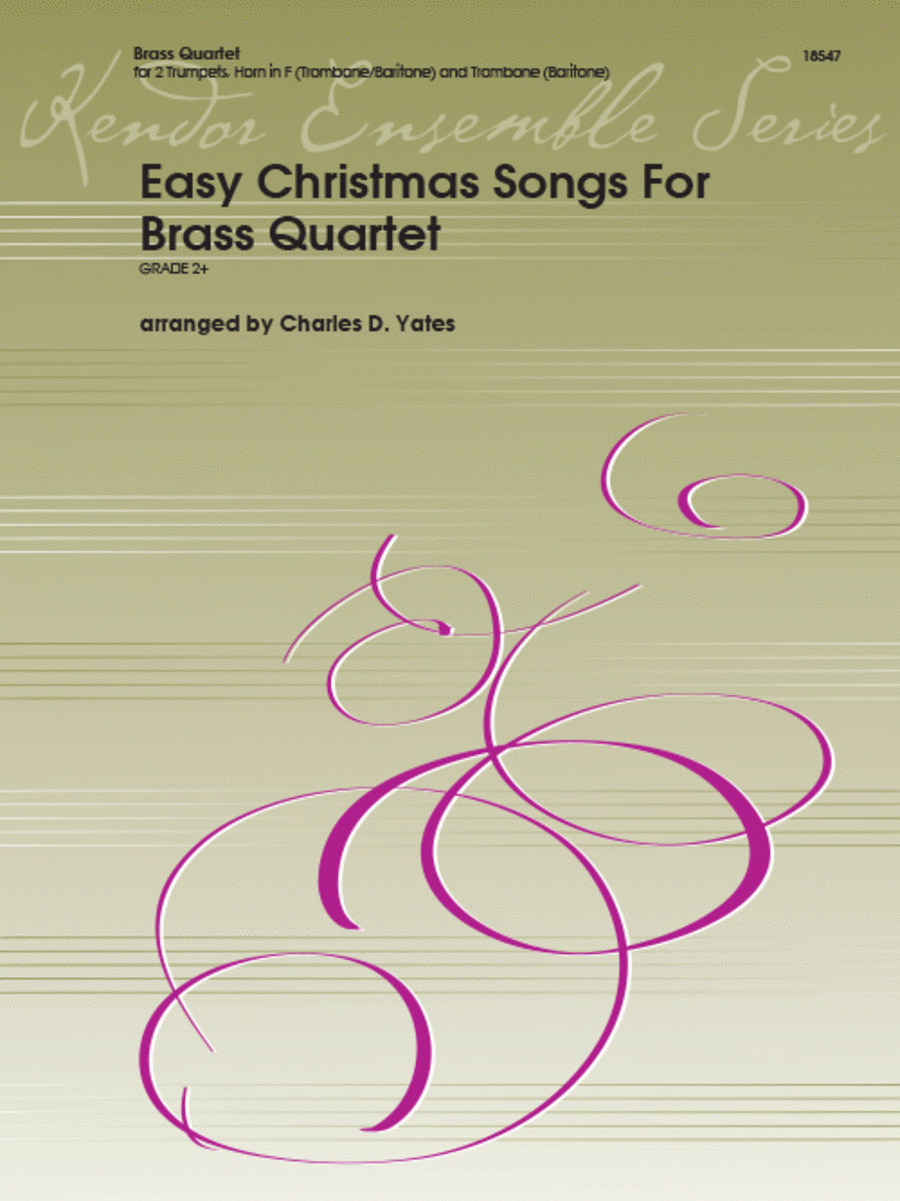 Easy Christmas Songs For Brass Quartet