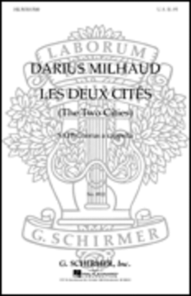 Book cover for Les Deux Cites The Two Cities A Cappella French English