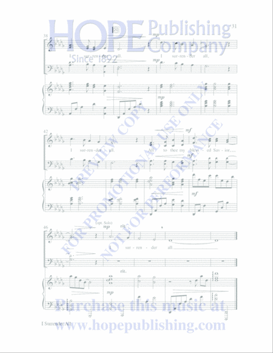 The Seven Last Days 4-Part scores gallery preview page 34