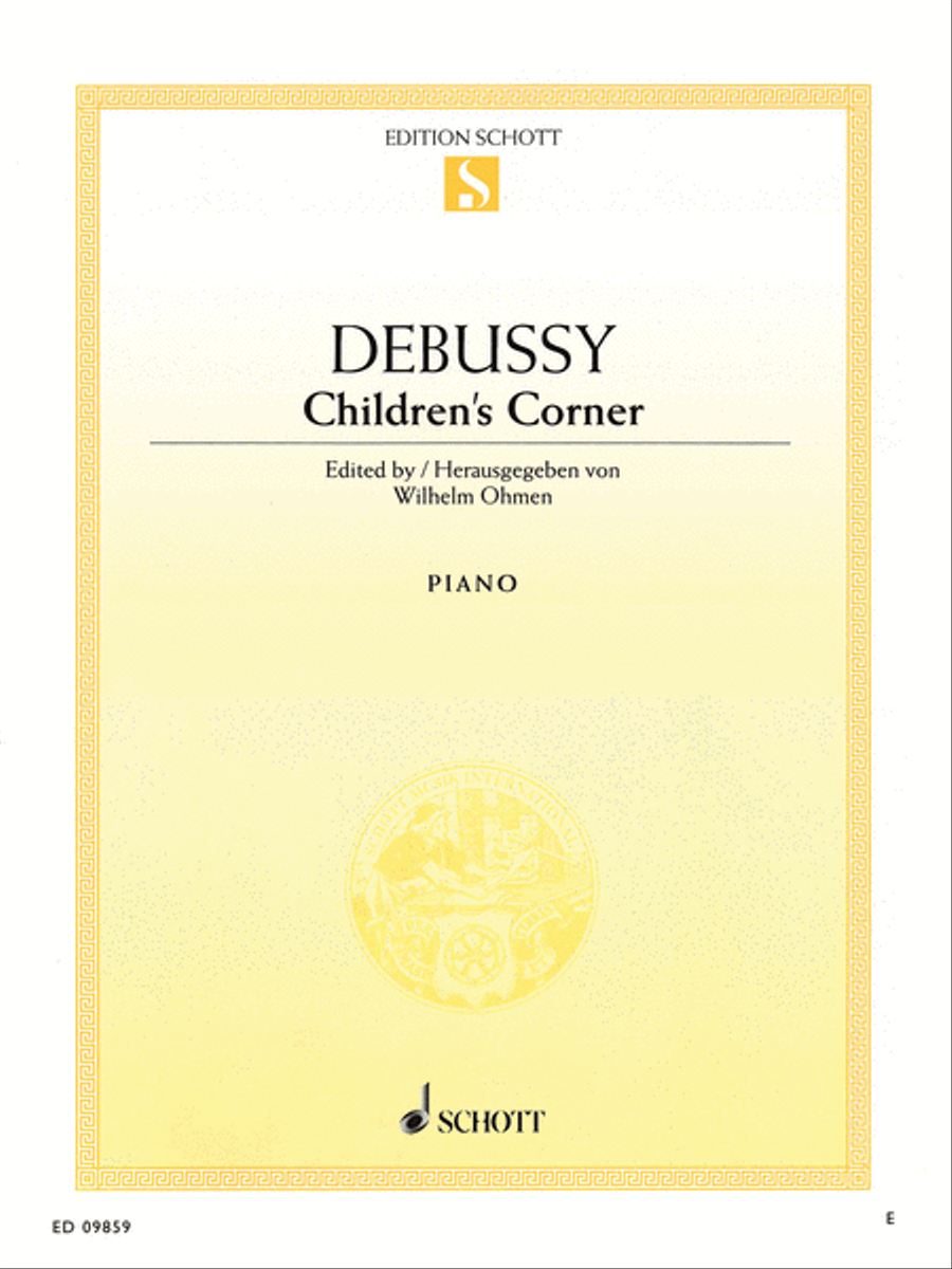 Children's Corner Children's Corner Piano Solo scores gallery preview page 1