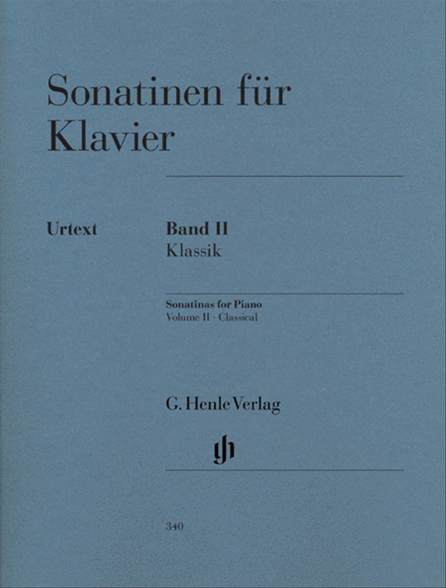 Sonatinas for Piano – Volume II: Classic Piano Solo scores gallery preview page 1