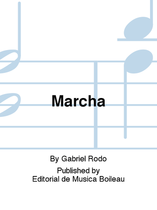 Book cover for Marcha