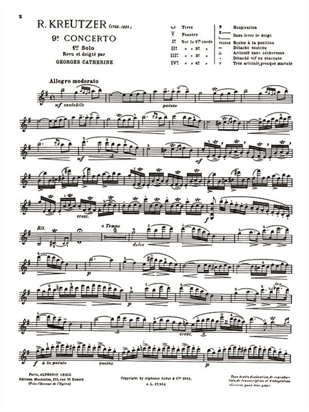 Premiers Solos Concertos Classiques:No.9 Violon et Piano