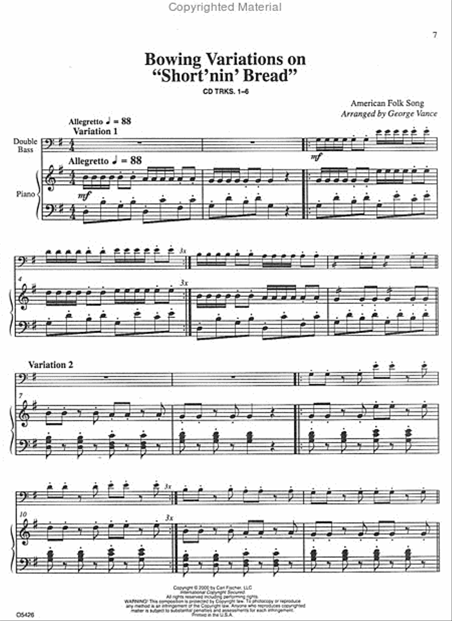 Twelve Easy Fantasias Violin Solo scores gallery preview page 2