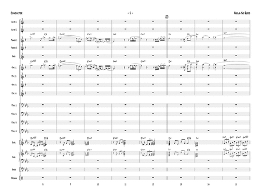 Feels So Good: Score Jazz Ensemble scores gallery preview page 4