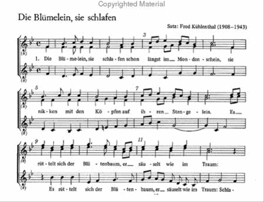 Morgen- und Abendlieder Choir scores gallery preview page 4
