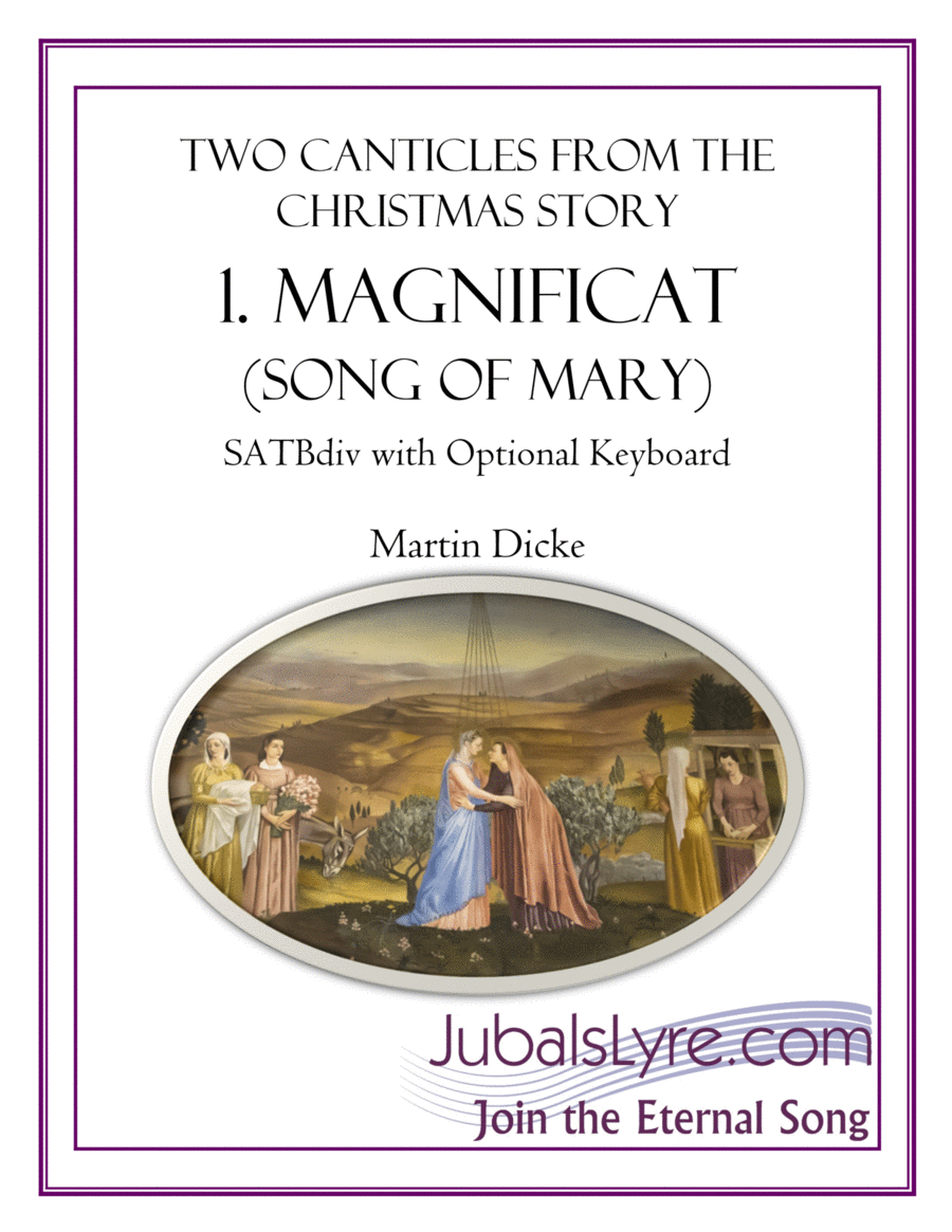Magnificat (SATBdiv with Optional Keyboard) Divisi scores gallery preview page 1