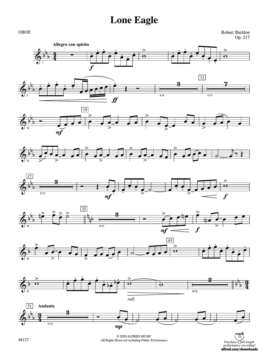Lone Eagle: Oboe
