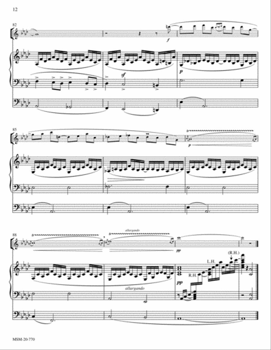 Romance and Scherzo from Suite, Op. 34