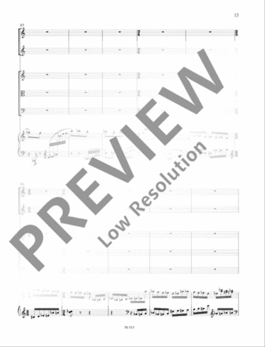 Sextet Clarinet scores gallery preview page 14