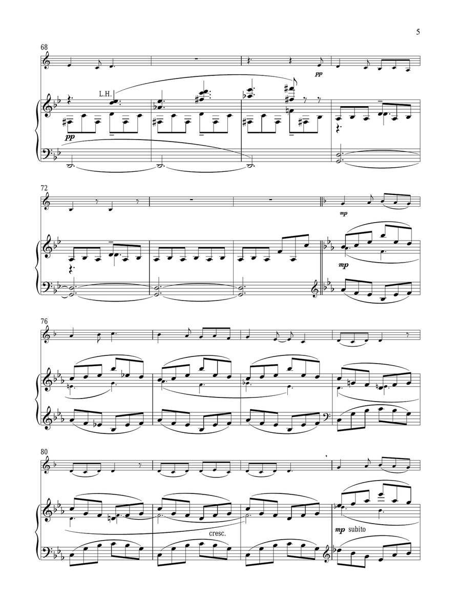 The Ballad Of Sweeney Todd (from Sweeney Todd) Clarinet Solo scores gallery preview page 5