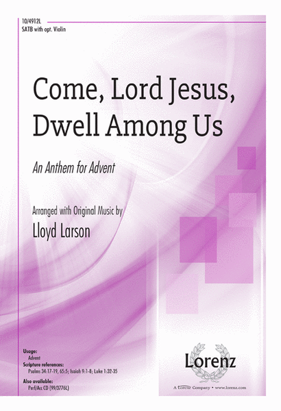 Come, Lord Jesus, Dwell Among Us image number null