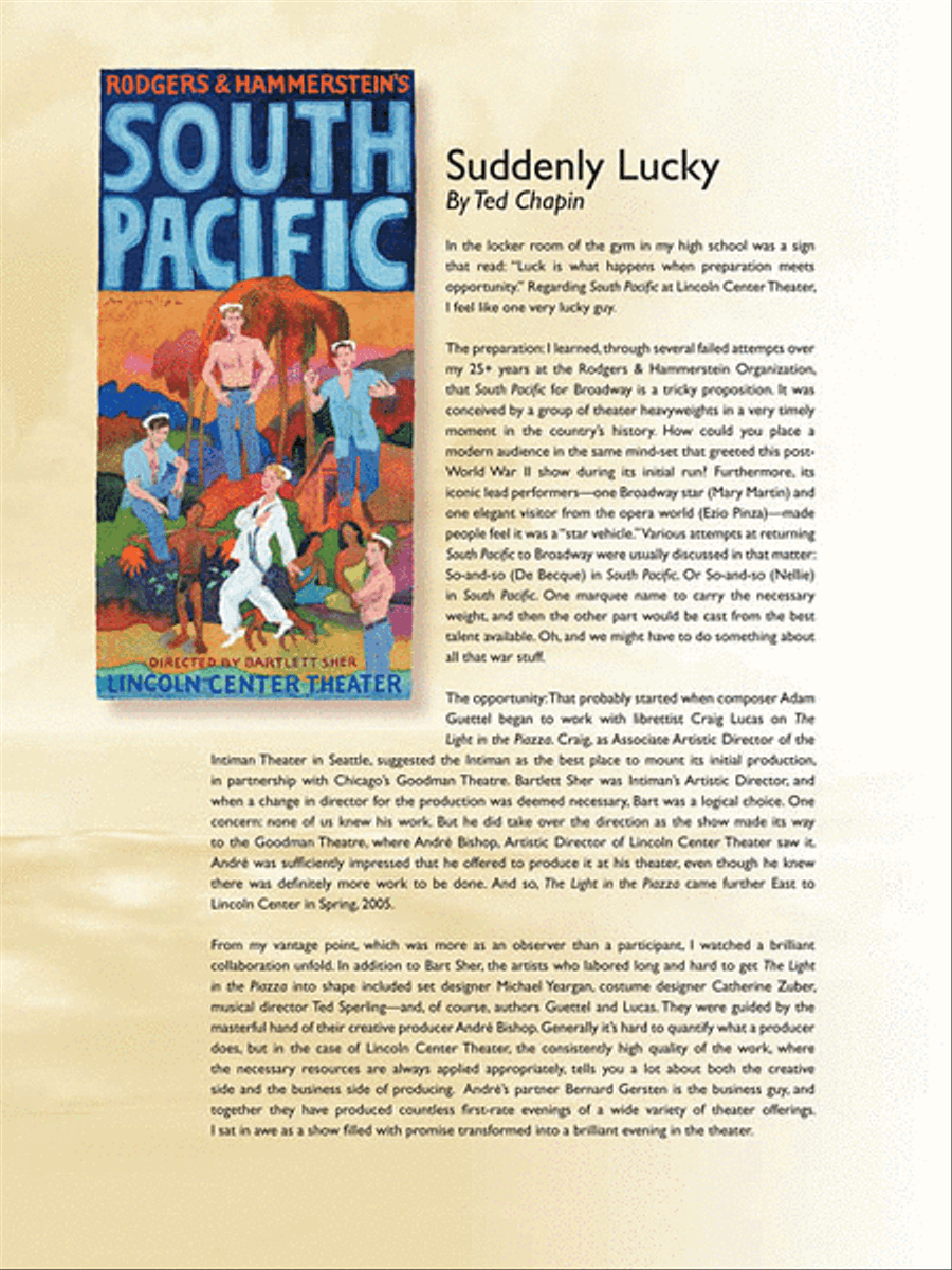 South Pacific South Pacific Piano, Vocal, Guitar scores gallery preview page 5