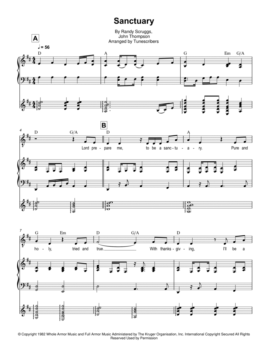 Sanctuary Small Ensemble scores gallery preview page 1