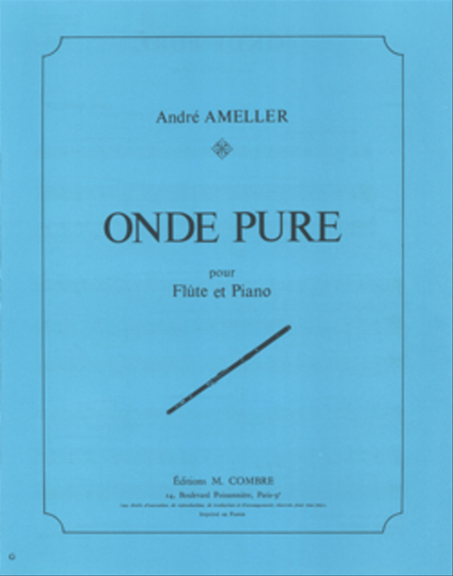 Onde pure Flute Solo scores gallery preview page 1