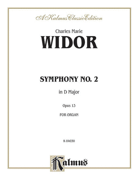 Symphony II in D, Op. 13