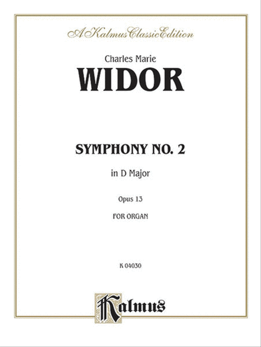 Symphony No. 2 in D, Op. 13