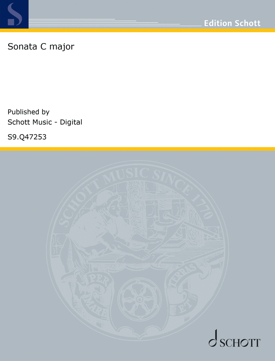 Sonata C major Sonata C major Piano Solo scores gallery preview page 1