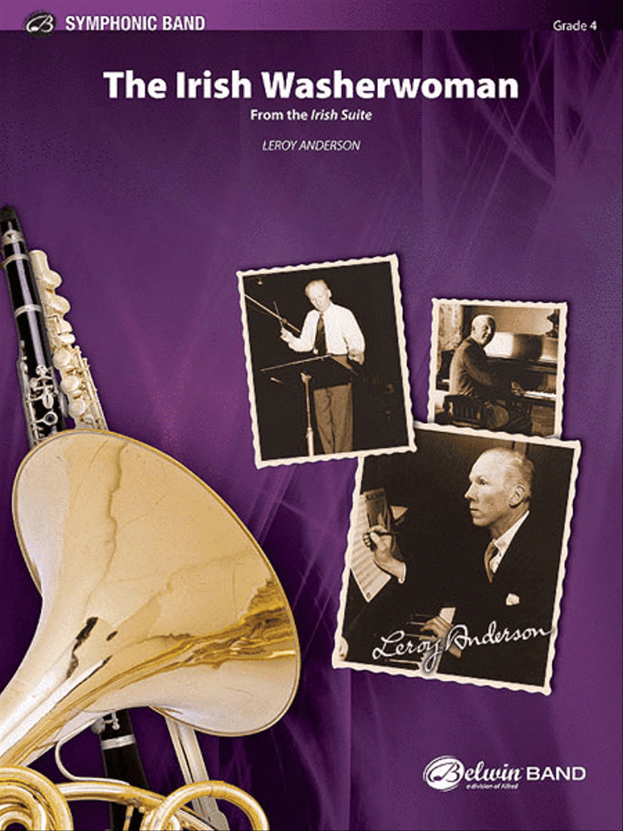 The Irish Washerwoman (from the Irish Suite) Concert Band scores gallery preview page 1
