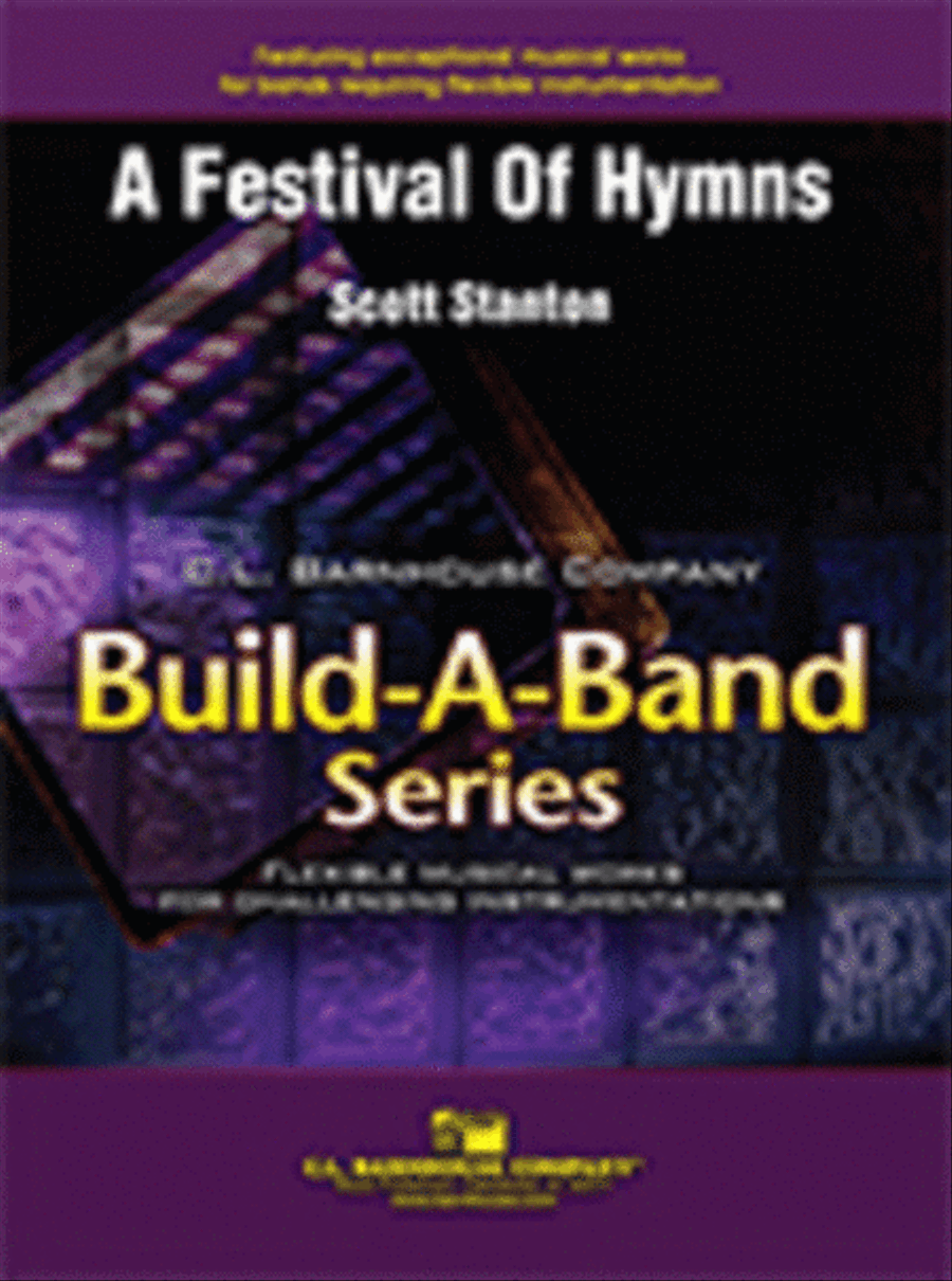 A Festival of Hymns Concert Band scores gallery preview page 1