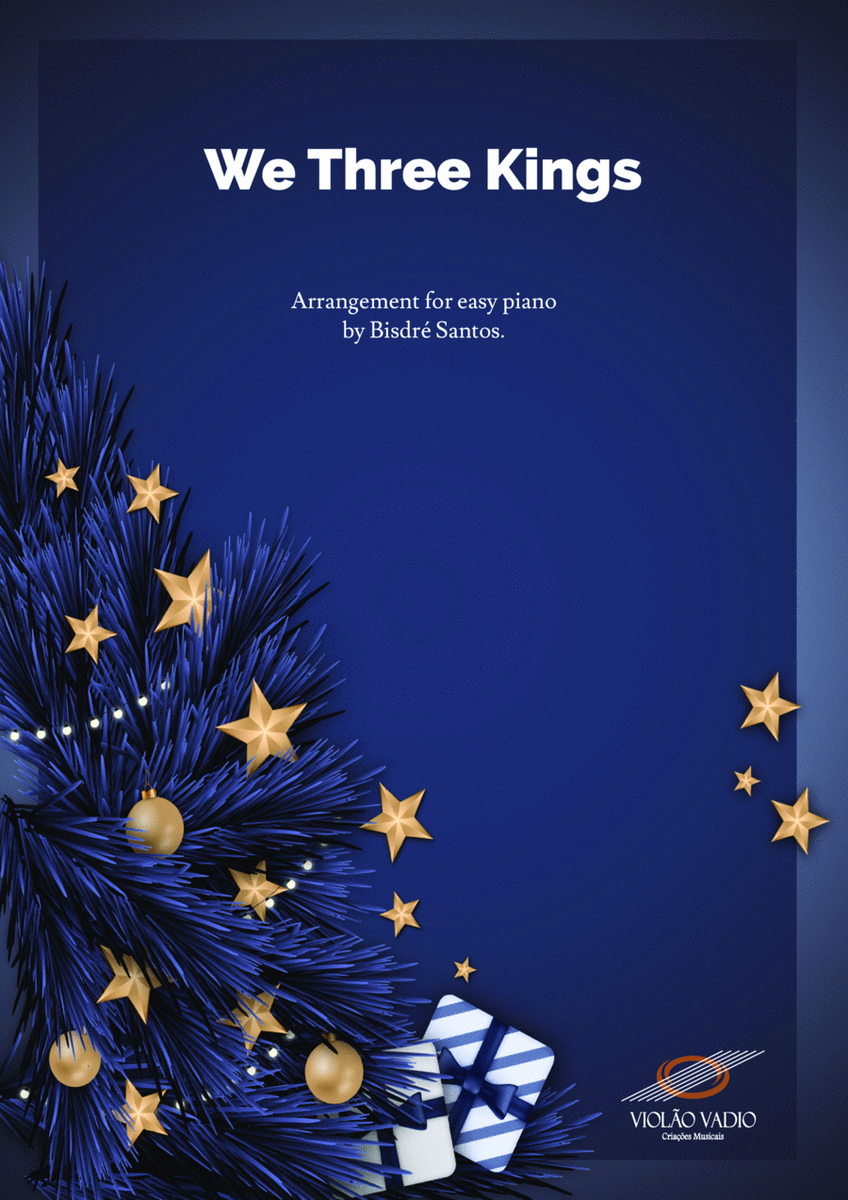 We Three Kings (Traditional) - Easy Piano image number null