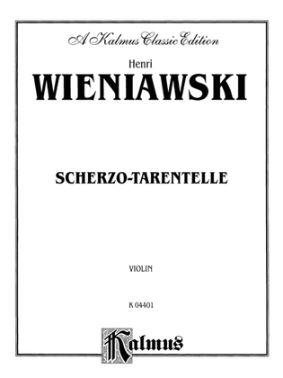 Book cover for Wieniawski: Scherzo-Tarentelle, Op. 16