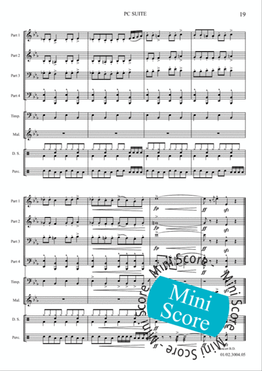PC Suite PC Suite Brass Band scores gallery preview page 23