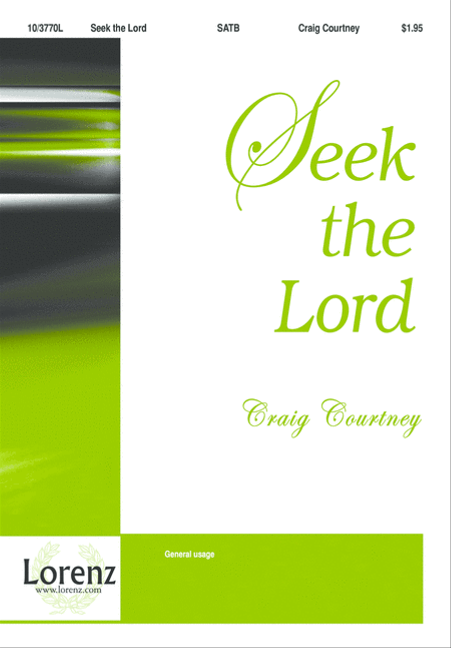 Seek the Lord Seek the Lord 4-Part scores gallery preview page 2