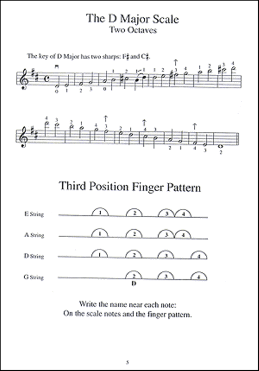 Third Position Easy & Melodic Violin Etudes Violin scores gallery preview page 2