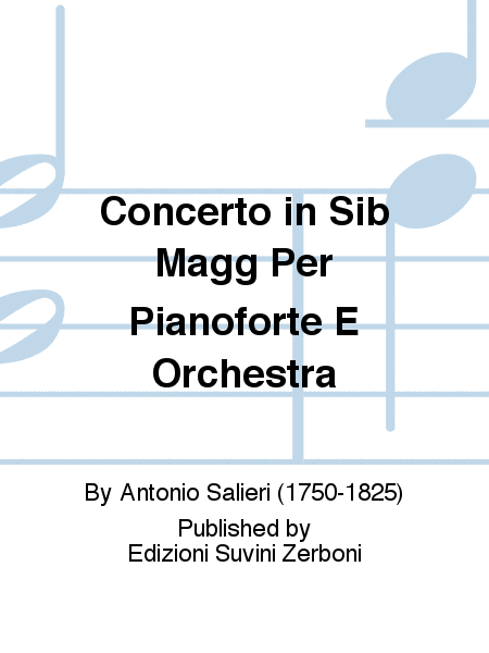 Concerto in Sib Magg Per Pianoforte E Orchestra