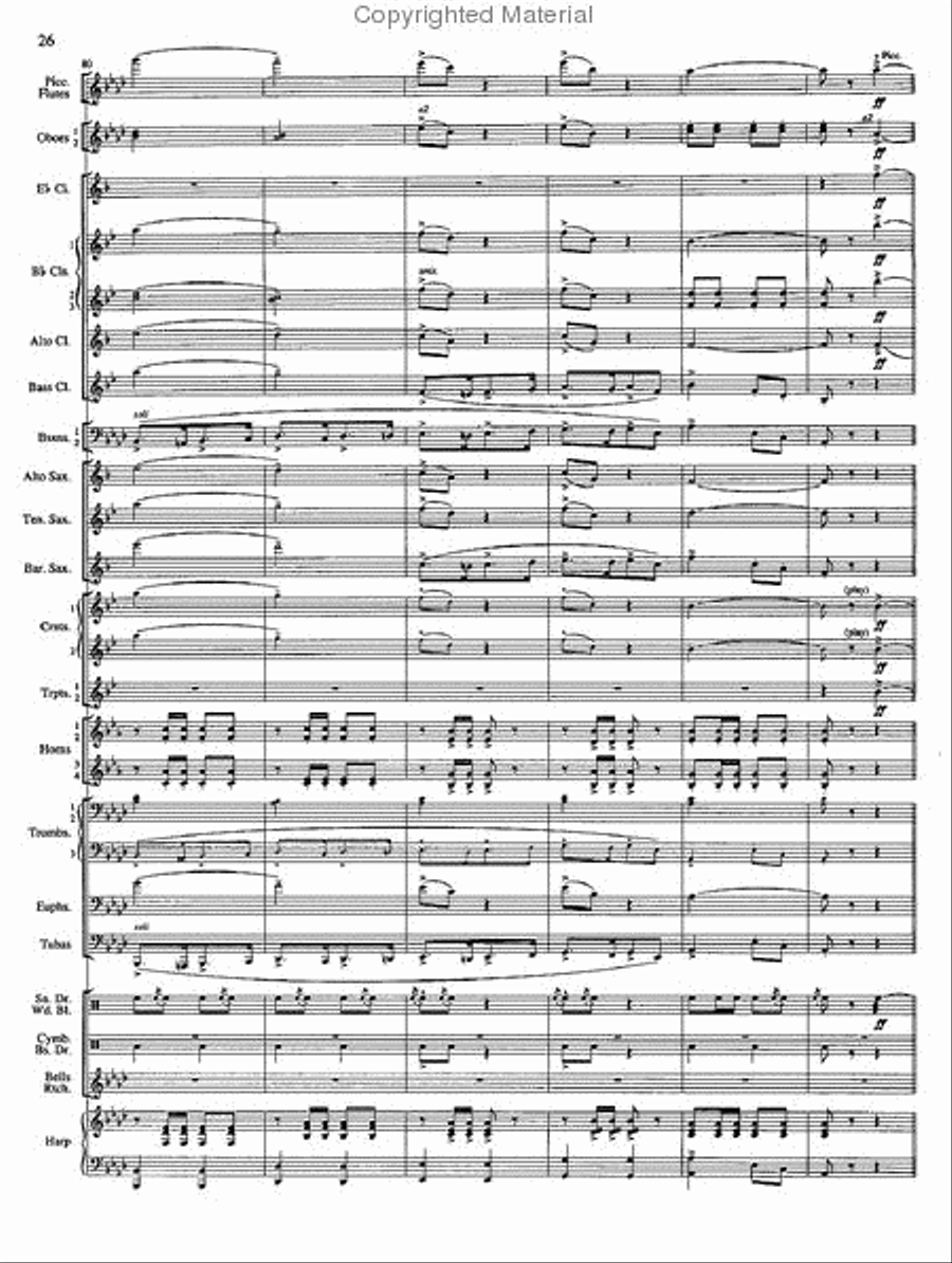 The Fairest of the Fair Concert Band scores gallery preview page 15