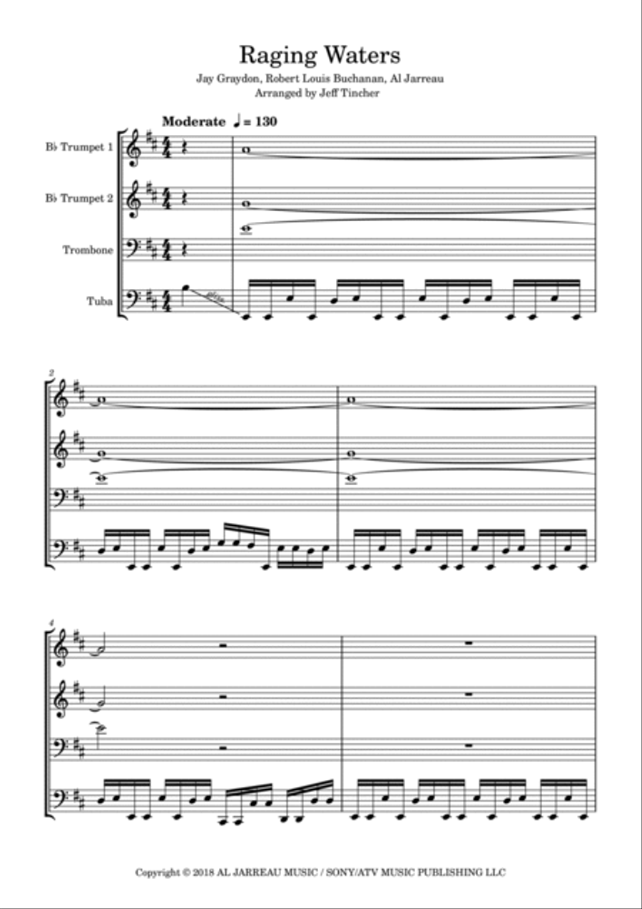 Raging Waters Brass Ensemble scores gallery preview page 2