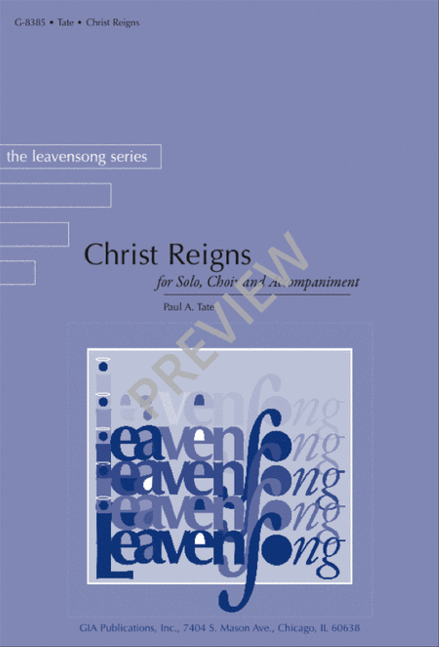 Christ Reigns SSA scores gallery preview page 2