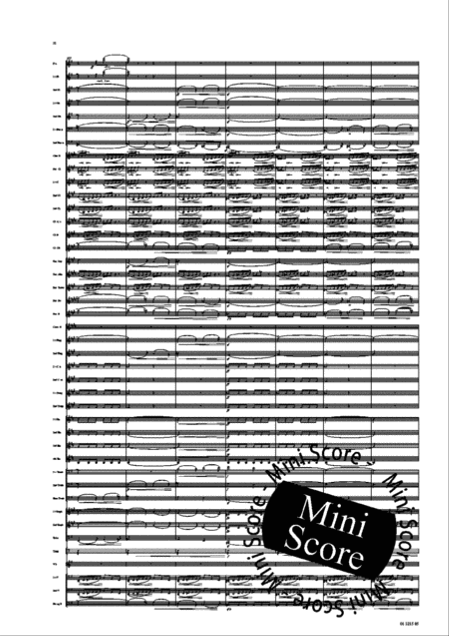 Ma Vlast Concert Band scores gallery preview page 34