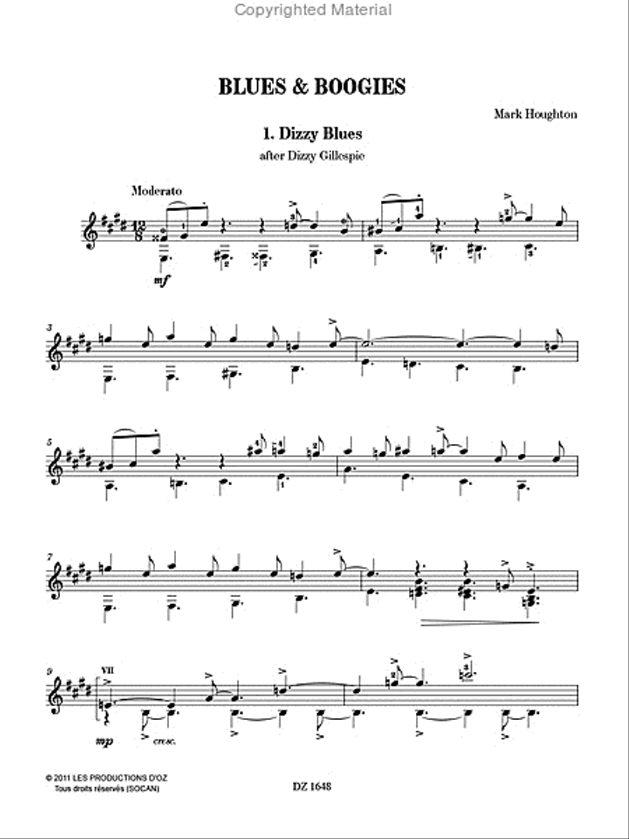 Blues & Boogies Blues & Boogies Electric Guitar scores gallery preview page 2