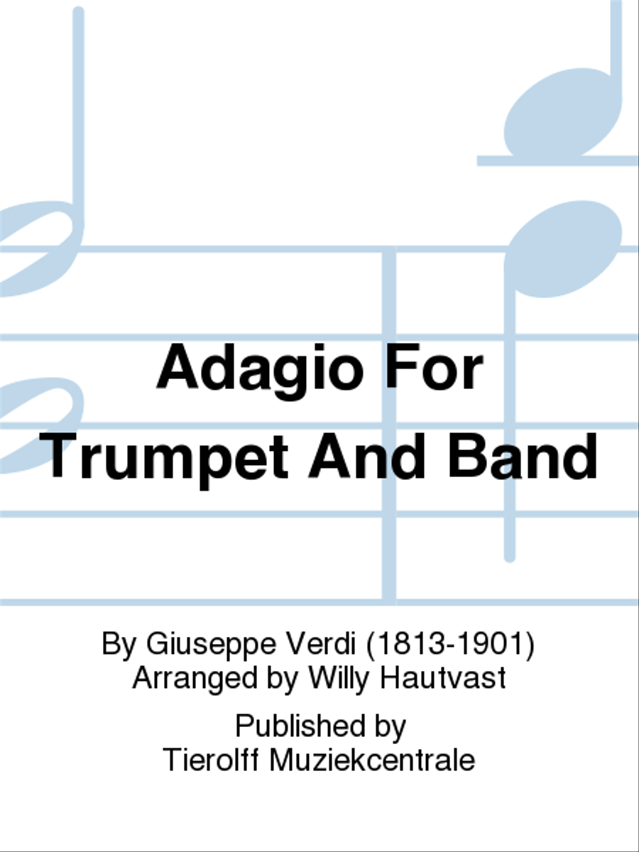 Adagio For Trumpet And Band Concert Band scores gallery preview page 1