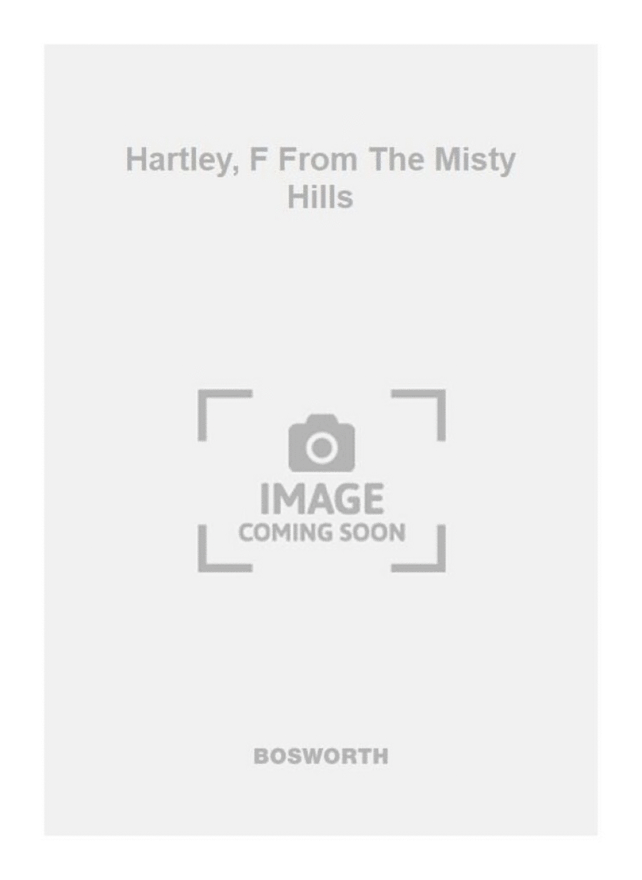 Hartley, F From The Misty Hills Orchestra scores gallery preview page 1