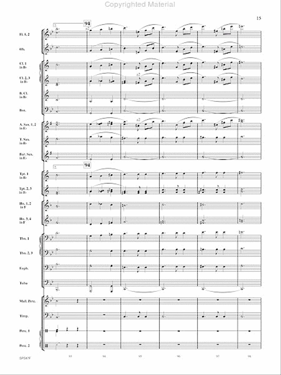 Polaska Przeplatanka Polaska Przeplatanka Concert Band scores gallery preview page 16