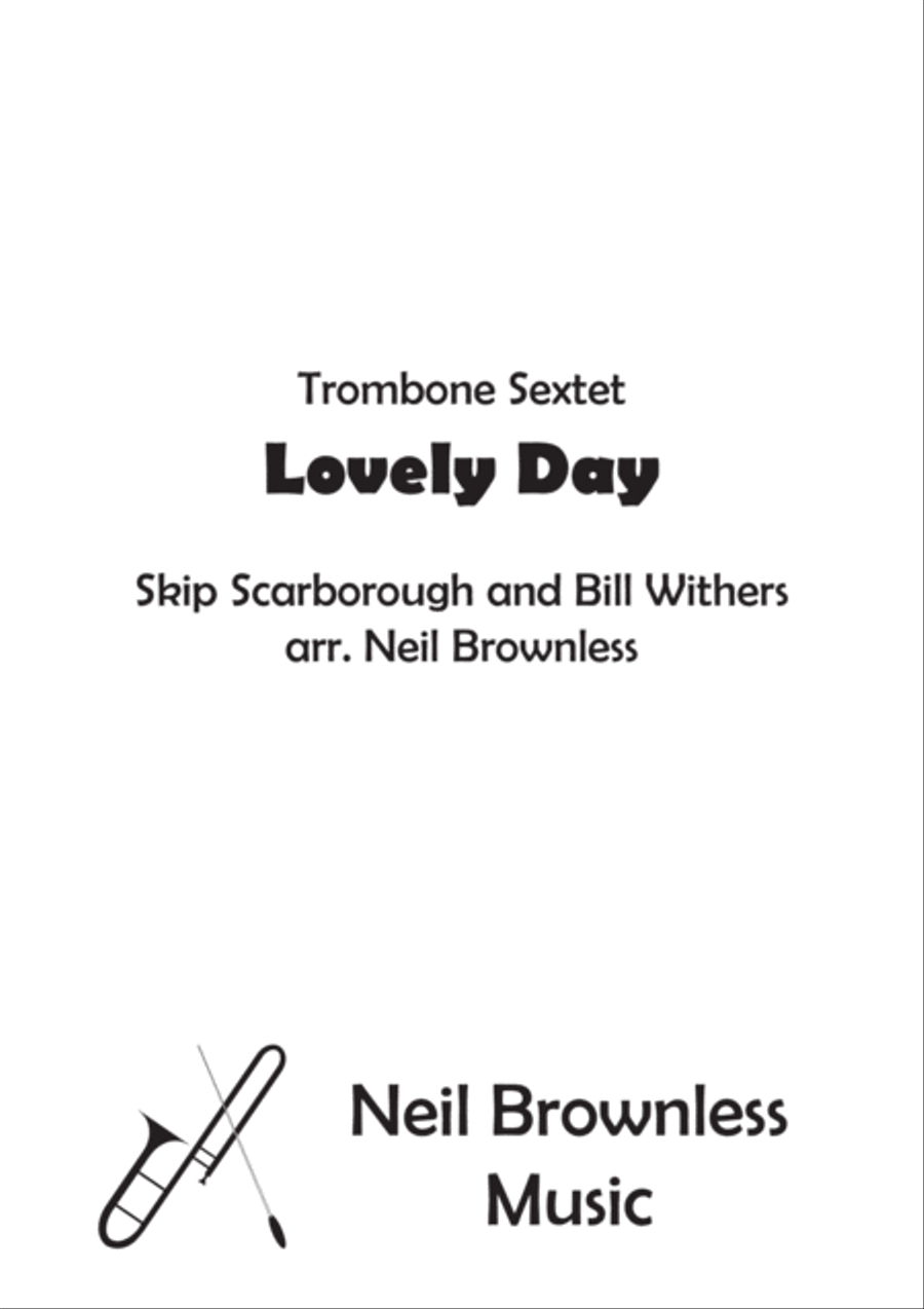 Lovely Day Brass Ensemble scores gallery preview page 1