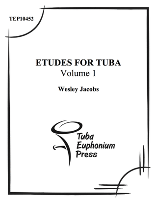 Book cover for Etudes for Tuba, Vol. 1