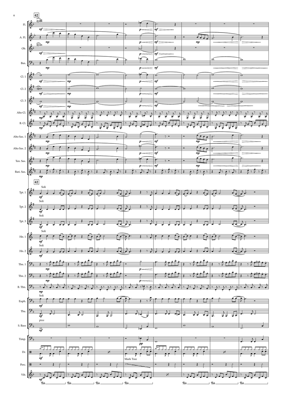 Only Time Concert Band scores gallery preview page 6