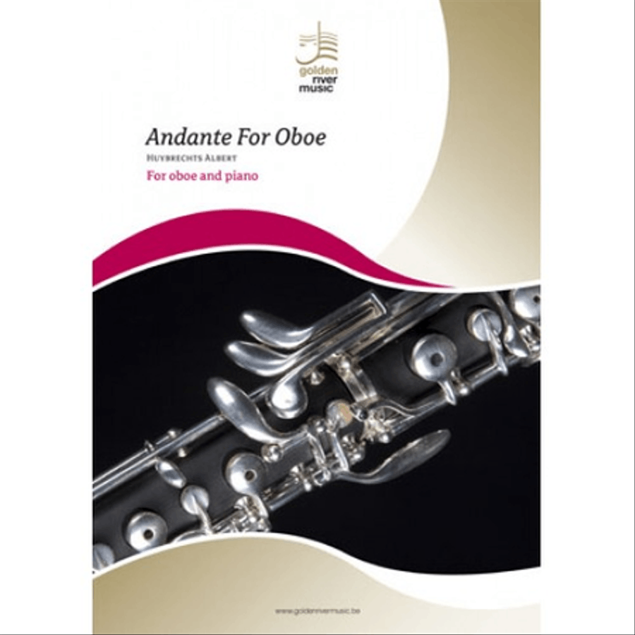 Andante voor hobo (ook verkrijgbaar met originele strijkers) for oboe Piano Accompaniment scores gallery preview page 1