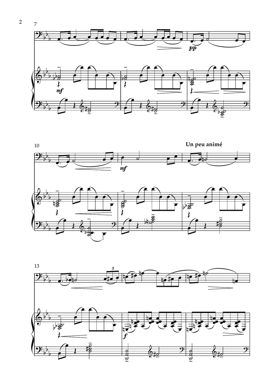 Nocturne Piano scores gallery preview page 3