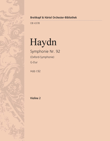 Symphony No. 92 in G major Hob I:92