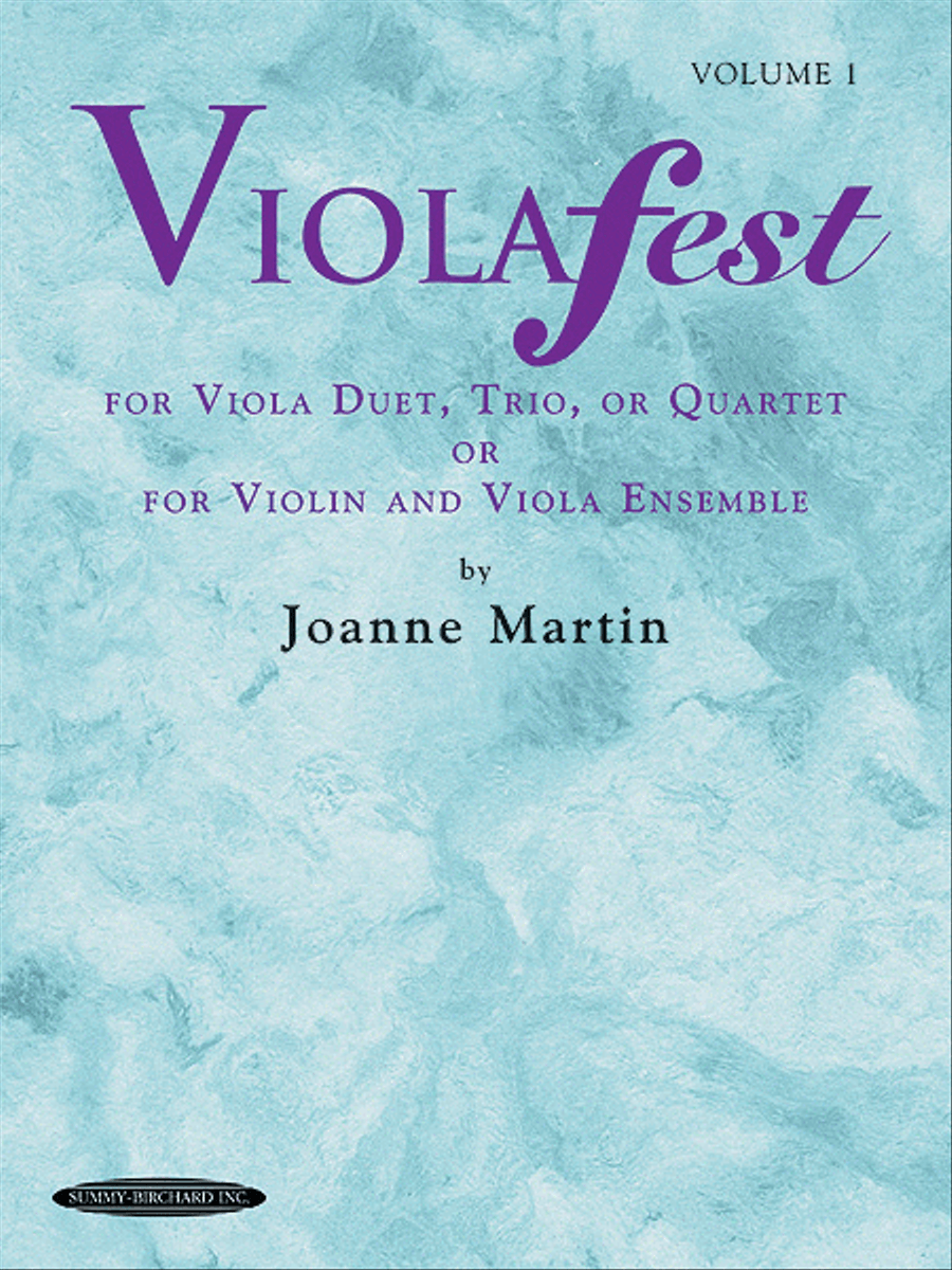 ViolaFest, Volume 1 by Joanne Martin Viola - Sheet Music