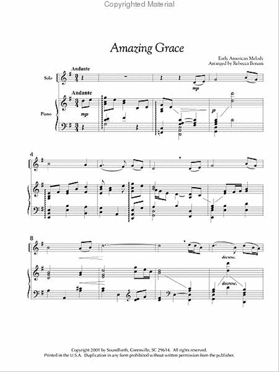 The Mighty Power of God Flute Solo scores gallery preview page 2
