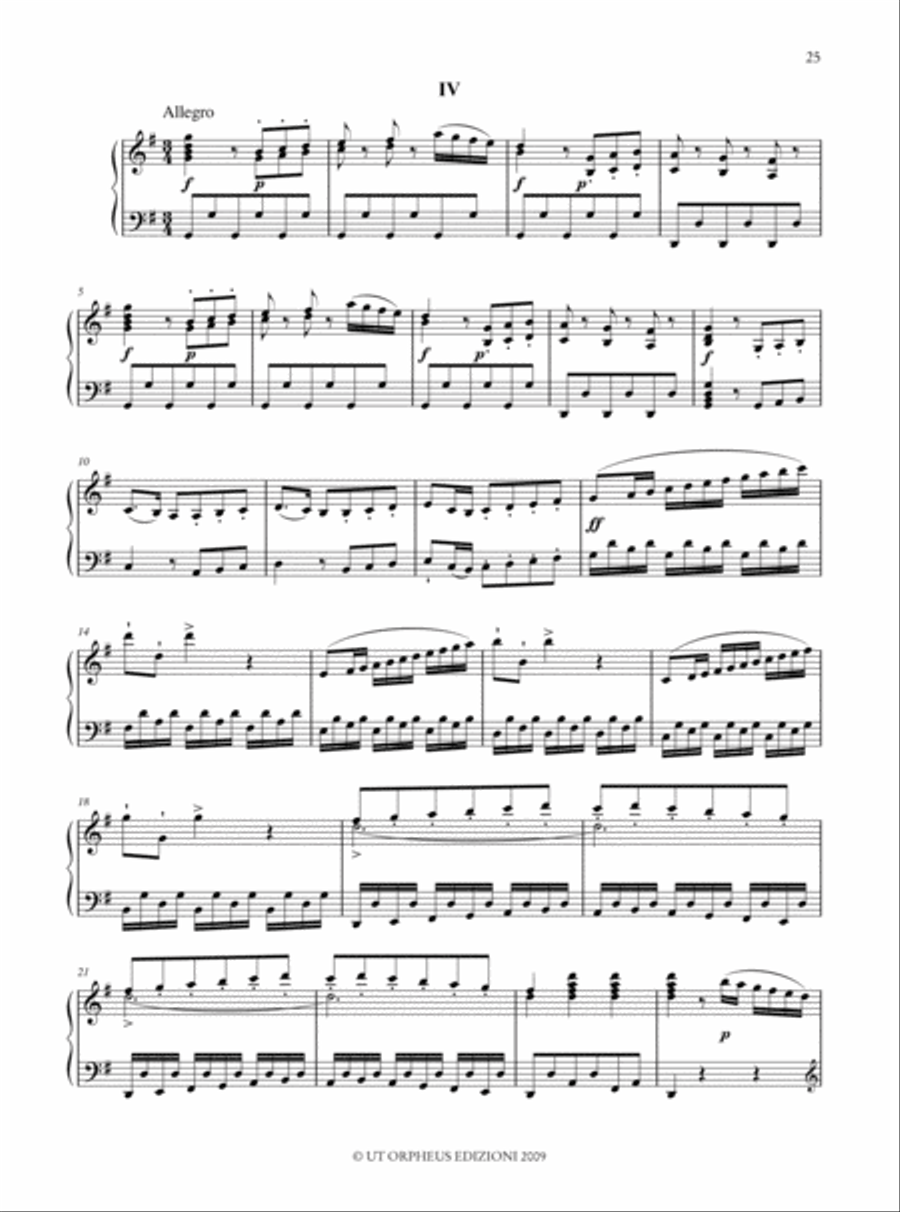 6 Sonatas Op. 2 for Harp and Violin ad libitum Harp scores gallery preview page 5