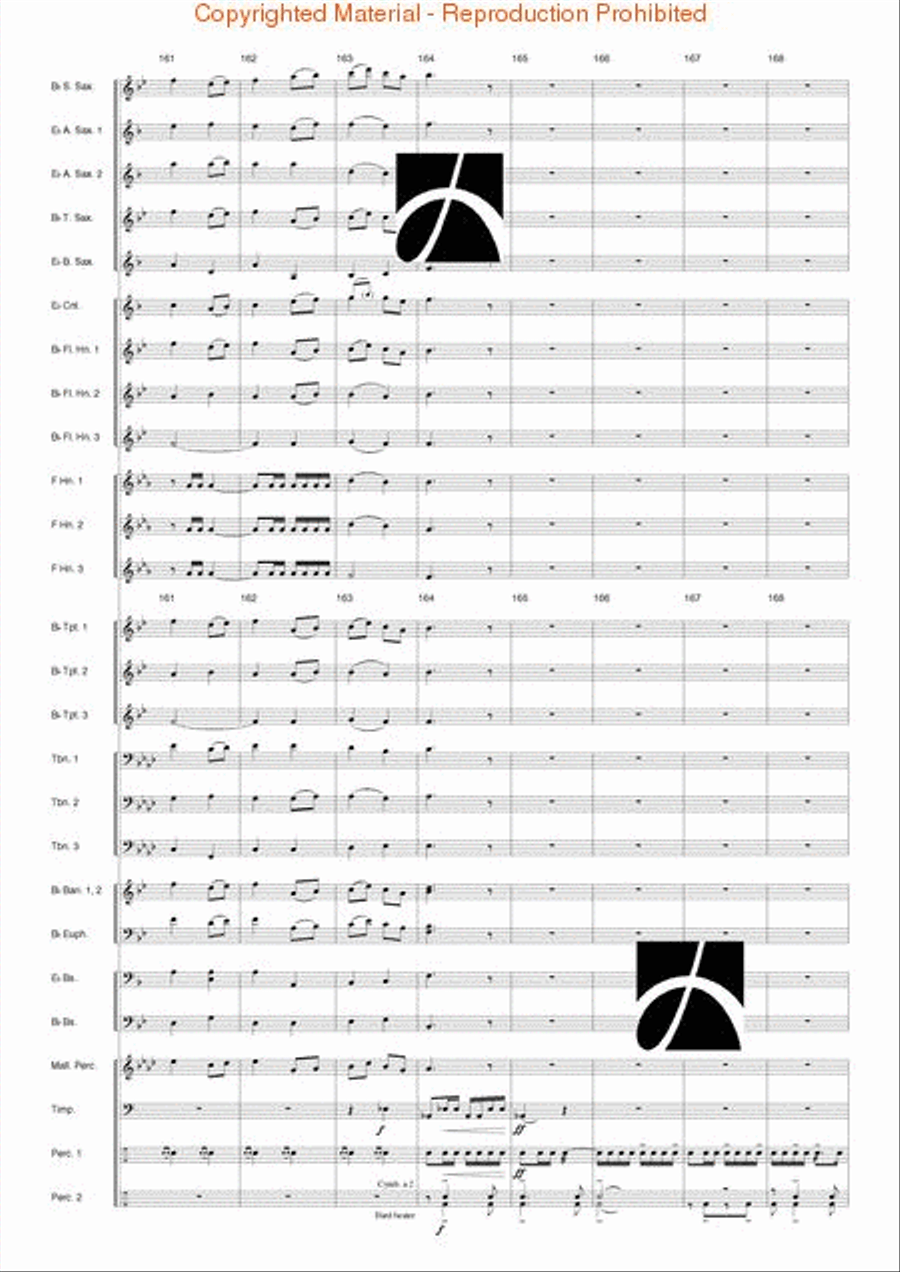 Artemis (Fulnaho) Concert Band scores gallery preview page 22