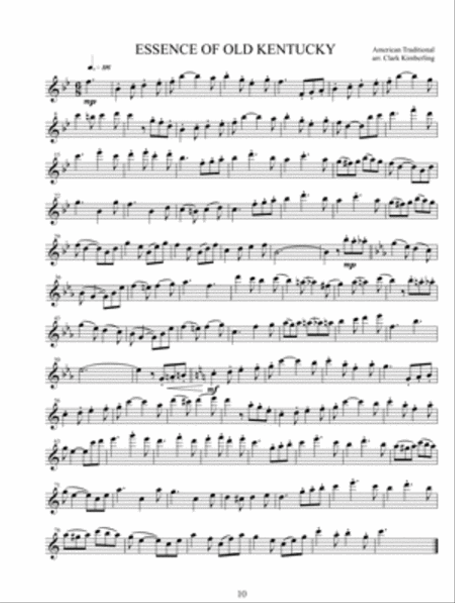 Solos for Flute, Collection 5: American Melodies After 1865 Flute Solo scores gallery preview page 2