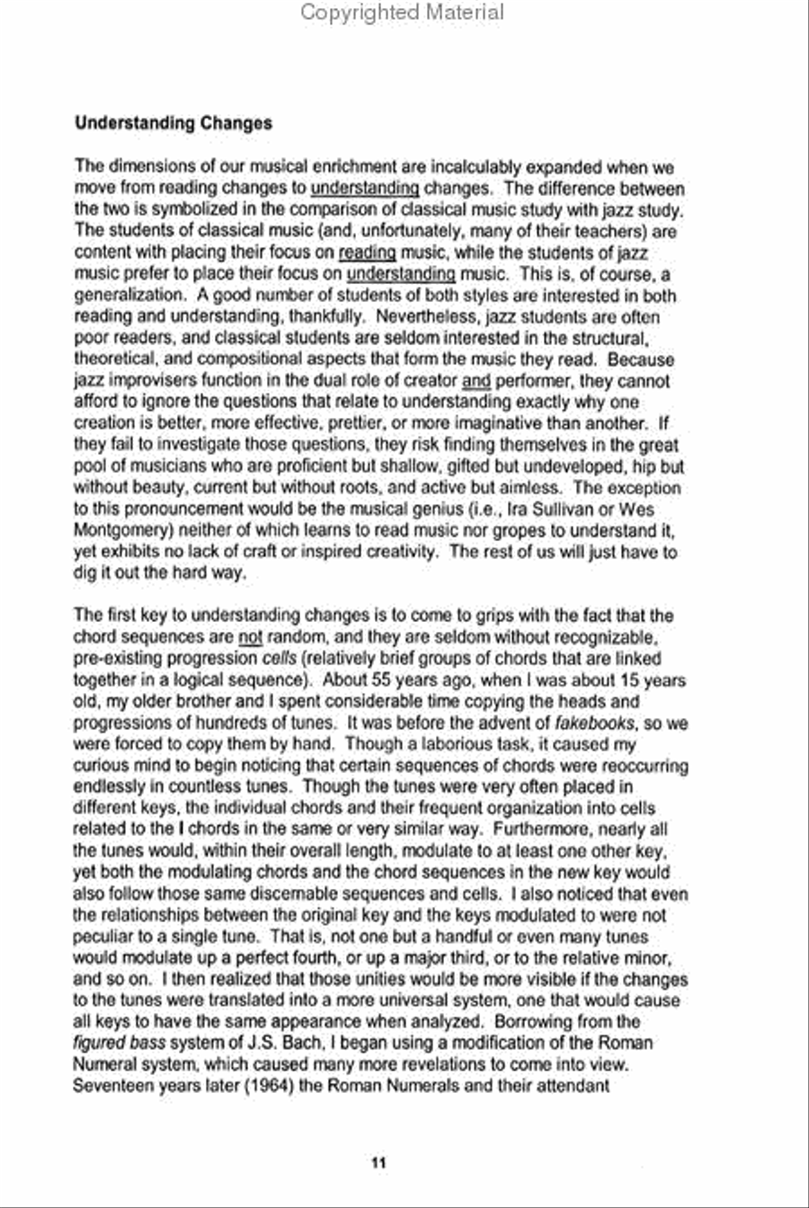 Clear Solutions For Jazz Improvisers Voice scores gallery preview page 5
